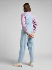 Lee Svetlomodré dámske rifľové nohavice s trakmi Lee S