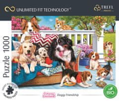 Trefl Puzzle UFT Cuteness Overload: Psie priateľstvo 1000 dielikov