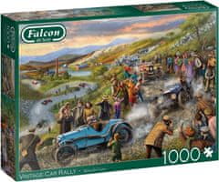 Falcon Puzzle Rallye historických automobilov 1000 dielikov