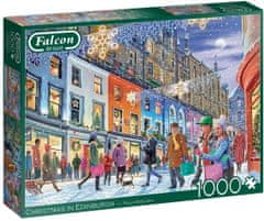 Falcon Puzzle Vianoce v Edinburghu 1000 dielikov