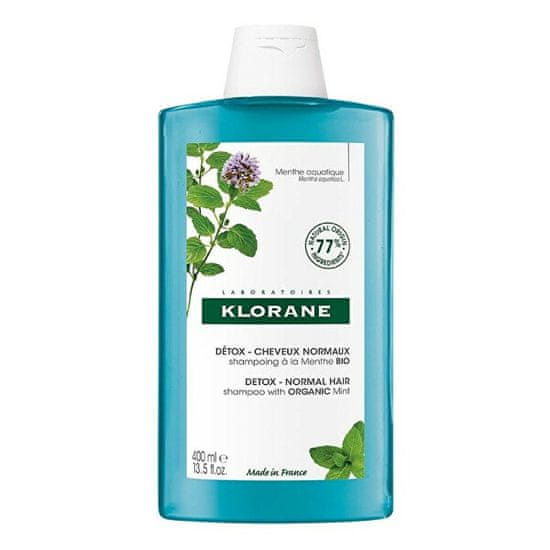 Klorane Detox ikačný šampón pre normálne vlasy Menthe ( Detox Shampoo)