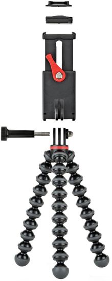 Joby GripTight Action Kit, čierna/šedá/červená
