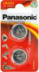 PANASONIC batérie CR-2025 2BP Li