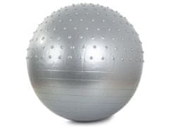 Verk  14284 Gymnastická lopta s pumpičkou 75 cm strieborný