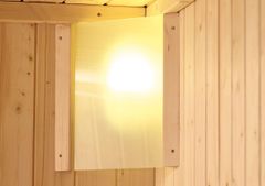 KARIBU saunové svetlo KARIBU (46727x) pre kachle KARIBU 3,6 kW s externým ovládačom