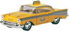 Zapardrobnych.sk Model taxi Chevrolet bel Air 1957, oranžový