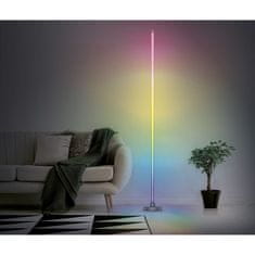 Solight LED smart stojaca lampa Rainbow, wifi, RGB, CCT, 140 cm, WO62