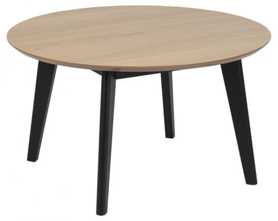 Design Scandinavia Konferenčný stolík Roxby, 80 cm, prírodná
