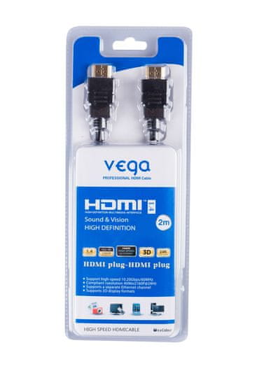 VEGA AA-902 HDMI kábel profesional 3D gold 2m