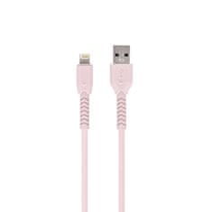 maXlife MXUC-04 USB - lightning kábel 1m OEM0100854 ružová