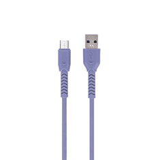 maXlife MXUC-04 microUSB kábel 1m OEM0100847 fialová