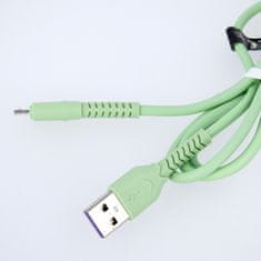 maXlife MXUC-04 microUSB kábel 1m OEM0100848 zelená 