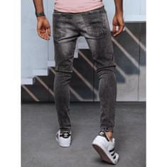 Dstreet Pánske džínsové nohavice RITA šedé ux3641 s38