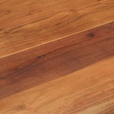 Vidaxl Jedálenský stôl akáciové drevo so sheeshamom 110x60x76 cm
