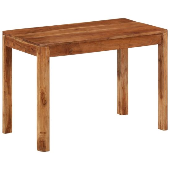 Vidaxl Jedálenský stôl akáciové drevo so sheeshamom 110x60x76 cm