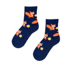 Wola Detské ponožky s protišmykovým chodidlom Veverička EU 33-35