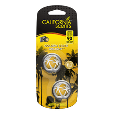 California Scents Osviežovač na ventilátor Mini Diffuser Golden State Delight - Gumové medvedíky