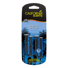 California Scents Osviežovač na ventilátor Vent Stick Newport New Car - Nové auto