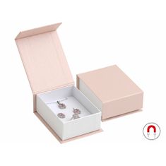 Jan KOS Púdrovo ružová darčeková krabička na súpravu šperkov VG-6/A5/A1