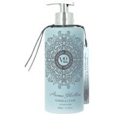 Vivian Gray Krémové tekuté mydlo na ruky Aroma Selection Amber & Cedar (Cream Soap) 400 ml