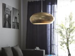Beliani Závesná lampa v zlatej farbe LIMNATIS