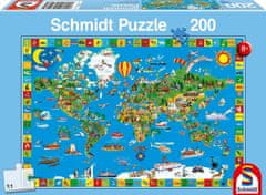 Schmidt Puzzle Tvoj úžasný svet 200 dielikov