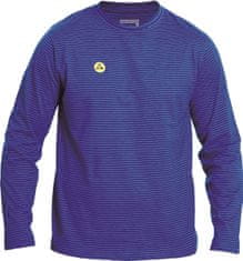 Cerva Group Antistatické ESD tričko Noyo s dlhými rukávmi