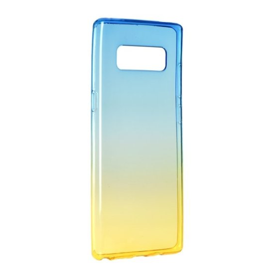 FORCELL Puzdro OMBRE pre Samsung Galaxy NOTE 8 modrá-zlatá