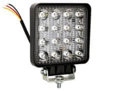 Carmotion Pracovné svetlo LED, 12 / 24 V, 16 diód, Carmotion