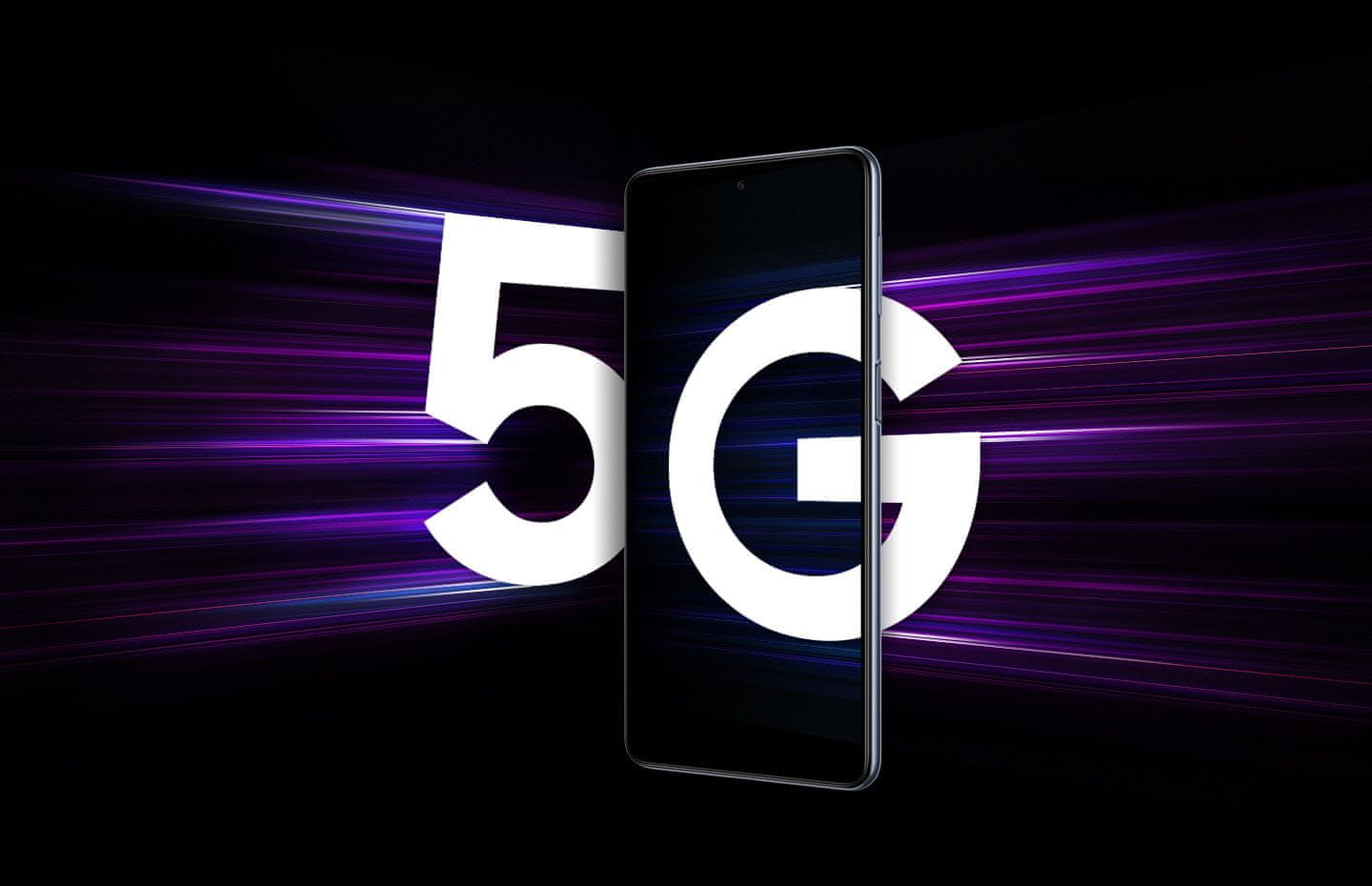 Samsung Galaxy M53 5G, telefón šikovný výkonný telefón smarphone FHD+ rozlíšenie 120 Hz obnovovacia frekvencia výkonný smartphone Qualcomm Snapdragon 5G pripojenie najrýchlejšie pripojenie najrýchlejšia sieť 5G dátové pripojenie bleskový internet