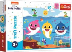 Trefl Puzzle Baby Shark: Podmorský svet žralokov 30 dielikov