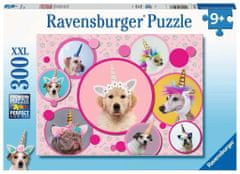 Ravensburger Puzzle Roztomilí psie jednorožce XXL 300 dielikov