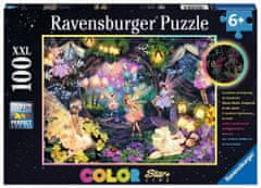 Ravensburger Svietiace puzzle Vília les XXL 100 dielikov