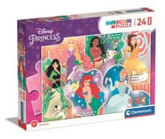 Clementoni Puzzle Disney princeznej MAXI 24 dielikov