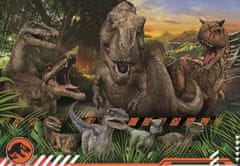 Clementoni Puzzle Jurský svet Kriedový kemp: Dinosaury 104 dielikov
