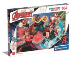 Clementoni Trblietavé puzzle Marvel: Avengers 104 dielikov