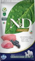 N&D PRIME GF Lamb & Blueberry Adult Medium & Maxi 2,5 kg