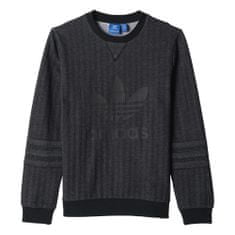 Adidas Mikina čierna 123 - 128 cm/XS Trefoil Sweatshirt