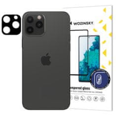 WOZINSKY Wozinsky Tvrdené sklo na kameru 9H pre Apple iPhone 12 Pro - Čierna KP15706