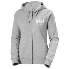 Helly Hansen Mikina sivá 174 - 178 cm/XL HH Logo Full Zip Hoodie