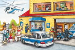 Schmidt Puzzle Polícia, hasiči záchranári 3x24 dielikov