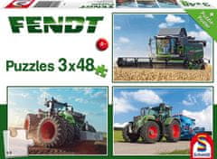 Schmidt Puzzle Traktory Fendt 3x48 dielikov