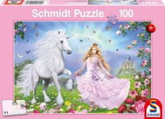 Schmidt Puzzle Princezná jednorožcov 100 dielikov