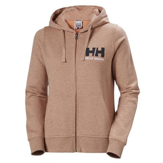 Helly Hansen Mikina oranžová HH Logo Full Zip Hoodie