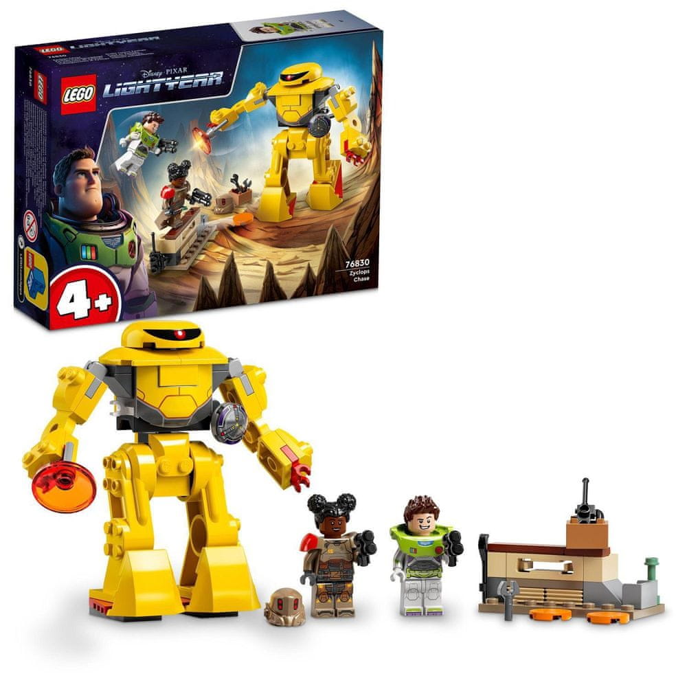 LEGO Disney and Pixar\'s Lightyear 76830 Naháňačka so Zyclopsom - rozbalené