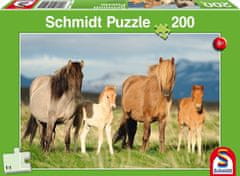 Schmidt Puzzle Stádo koní 200 dielikov