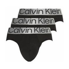 Calvin Klein 3 PACK - pánske slipy NB3129A-7V1 (Veľkosť L)