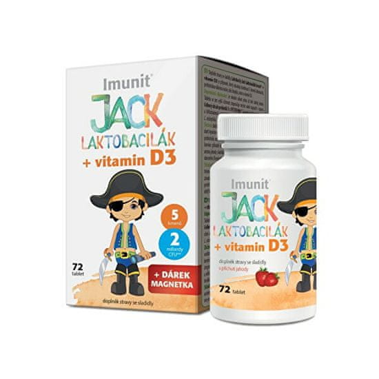 Simply you Imunit Jack Laktobacilák + vitamín D3