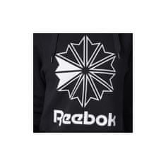 Reebok Mikina čierna 158 - 163 cm/XS CL FL Big Logo Hood