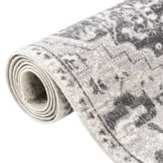 Vidaxl Vonkajší koberec hladké tkanie 115x170 cm bledosivý